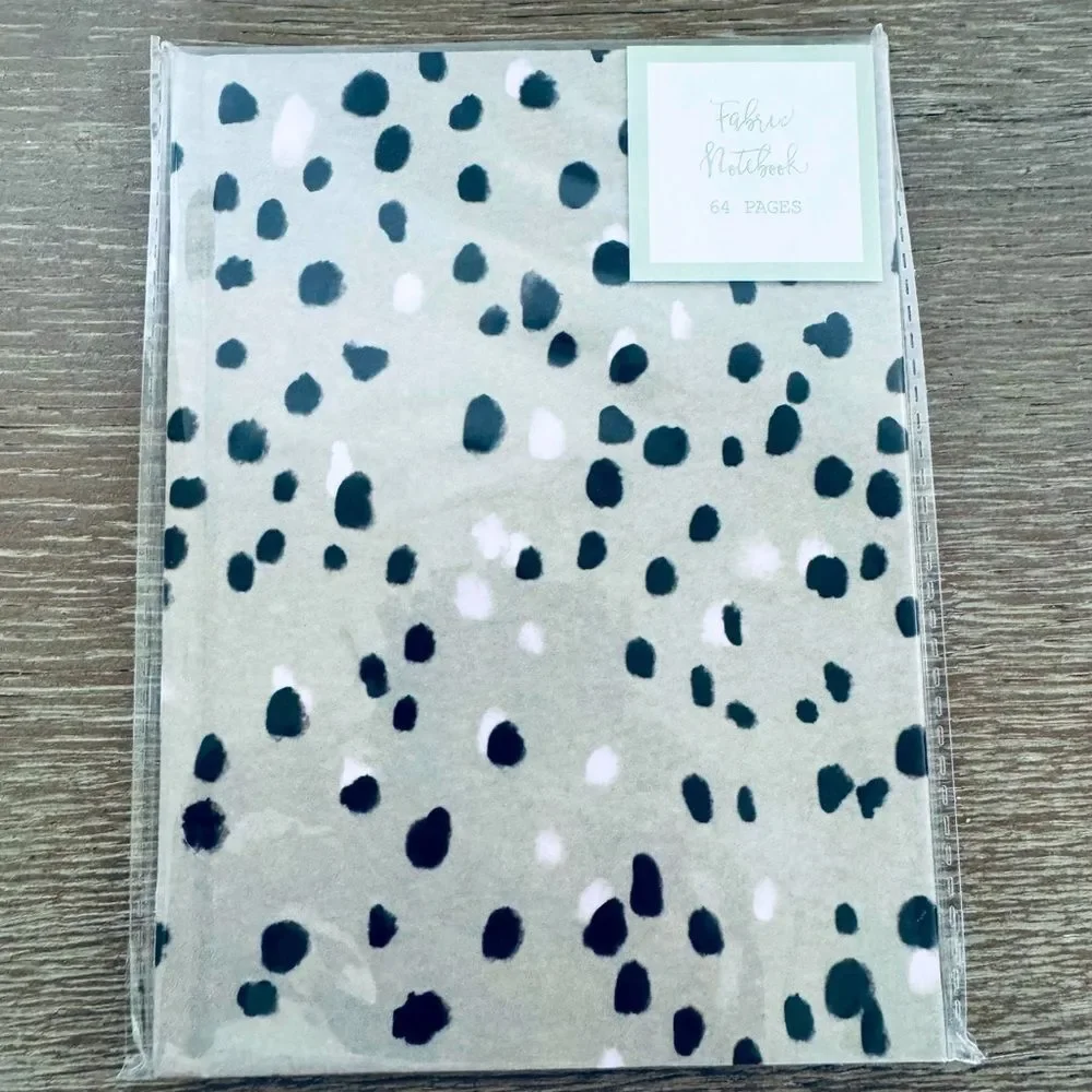 Gray Spotted Journal Notebook